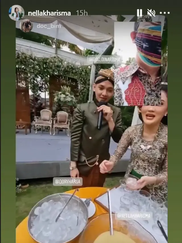 7 Momen Prosesi Tingkeban Nella Kharisma, Menawan dengan Balutan Adat Jawa