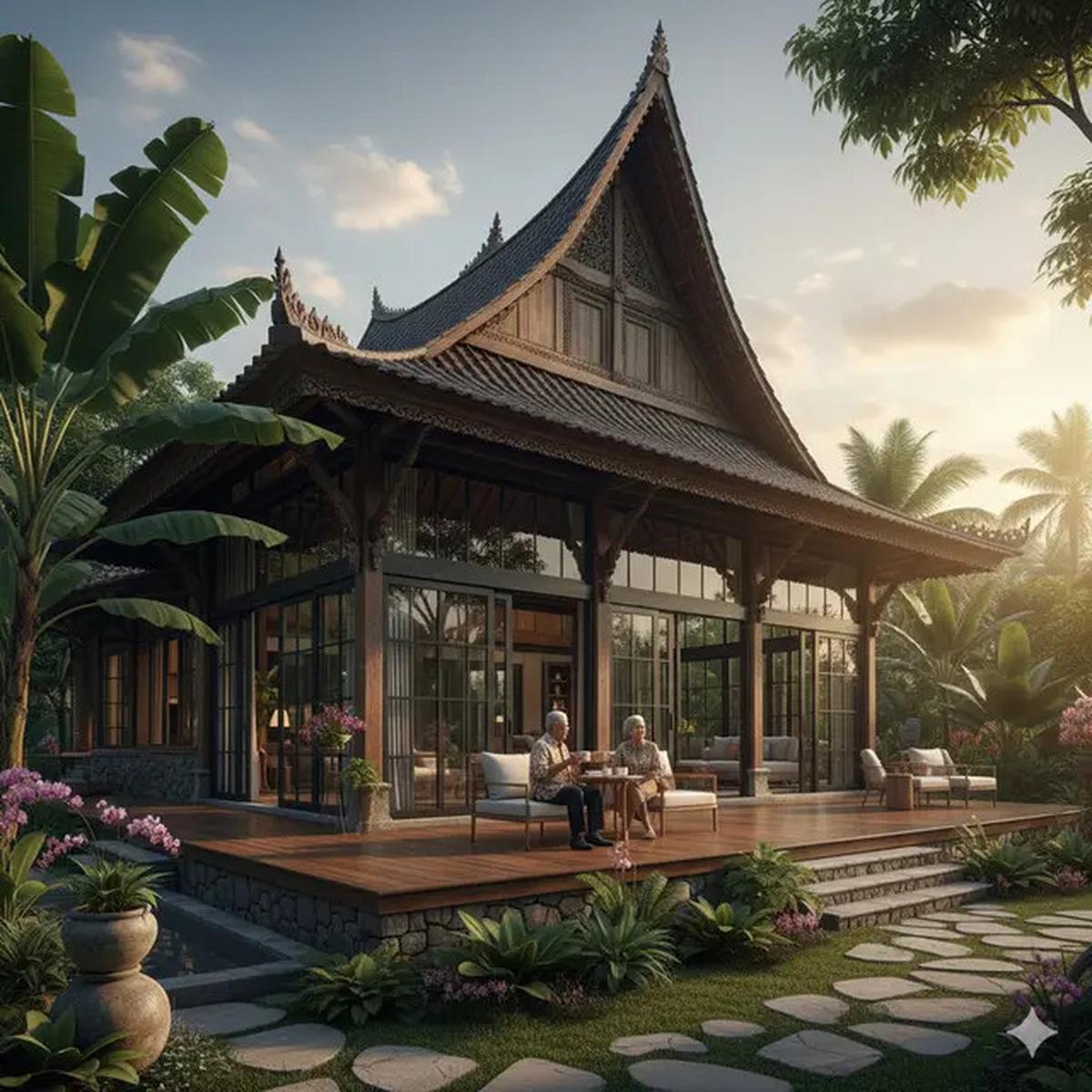 7 Model Rumah untuk Pensiun dengan Nuansa Rimbun dan Nyaman, Hunian Impian di Usia Senja