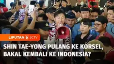 Mantan Pelatih Timnas Sepak Bola Indonesia, Shin Tae-yong dan beberapa asistennya kembali ke negaranya Korea Selatan.