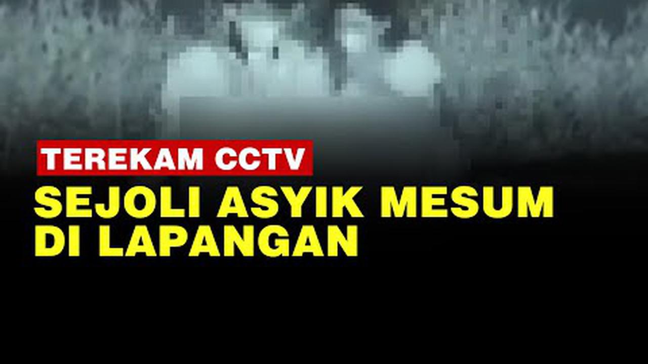 VIDEO: ASTAGA! Sejoli Bali Terekam CCTV Beradegan Mesum di Lapangan Renon
