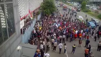 Simulasi Demo Tutup Jalan Thamrin, Polda Metro: Kami Mohon Maaf