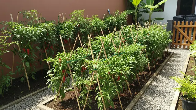 Ide Kebun Cabai 2x2 di Pekarangan Sempit
