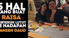 Belum lama merajut kasih, Raisa mantap menerima pinangan Hamish Daud untuk menjadi istrinya.
