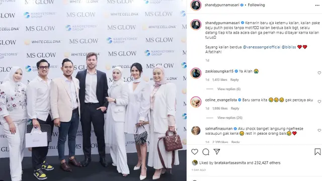6 Kebaikan Vanessa Angel dan Suami Semasa Hidup, Gratiskan Olshop untuk Endorse