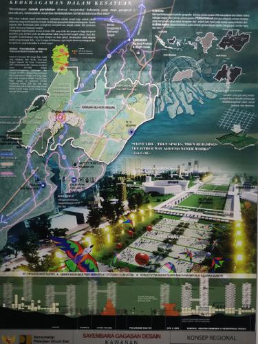 Juara Harapan 2 Desain ibu kota baru. Dok Kementerian PUPR