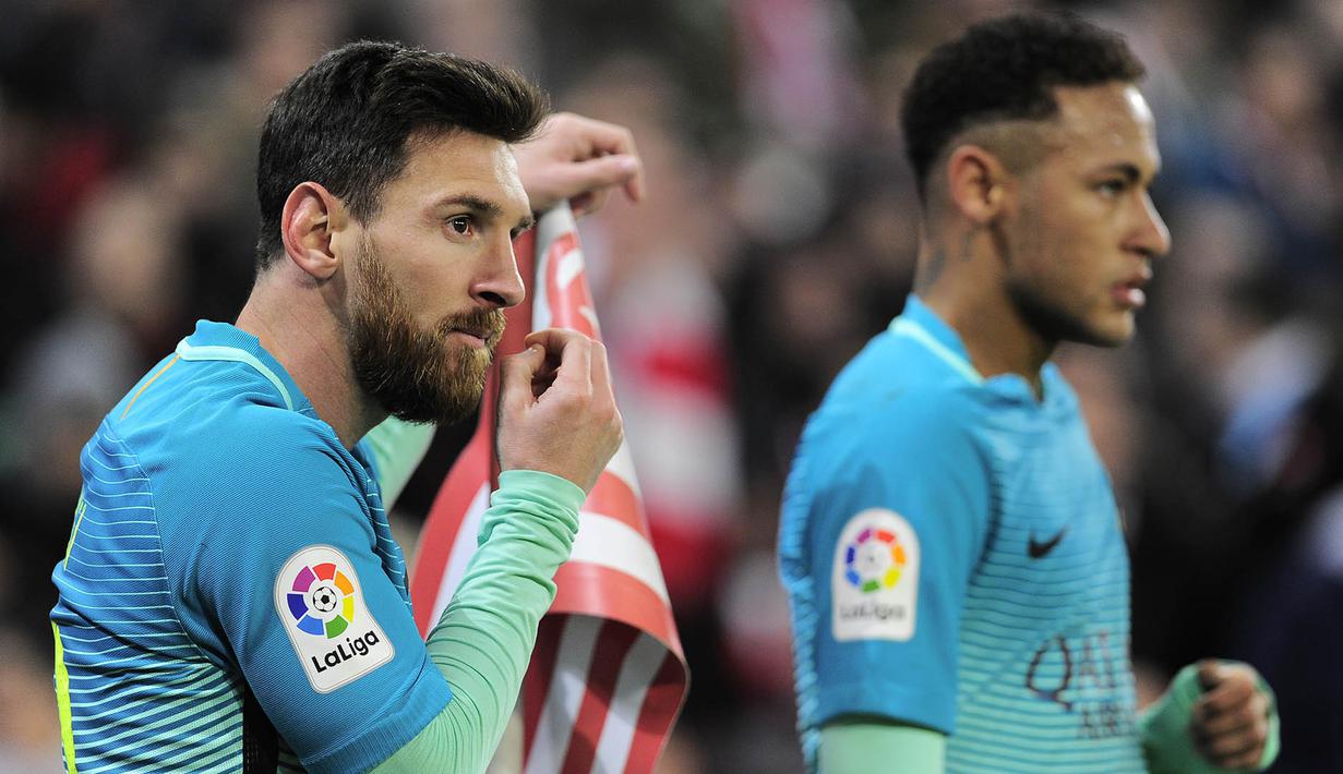 Athletic Bilbao Paksa Barcelona Awali 2017 Dengan Kekalahan Foto