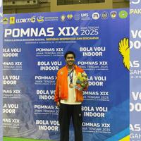 Perjuangan Keras Reihan Berbuah Medali Perunggu Bola Voli POMNAS 2025