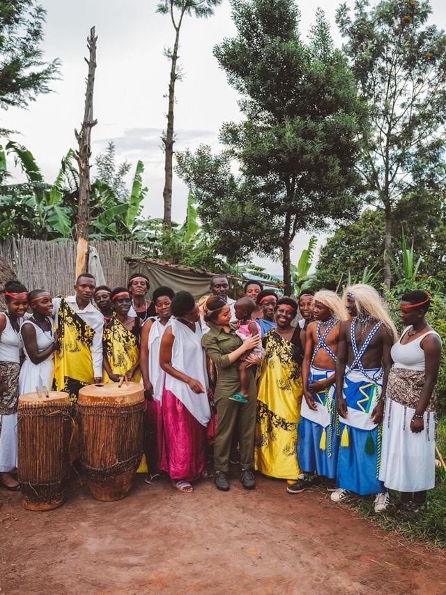 Potret Nikita Willy Belajar Budaya Nyungwe (sumber: instagram/nikitawillyofficial94)