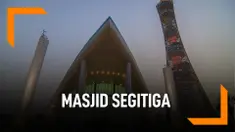 Deretan Masjid Segitiga di Dunia Mirip Masjid Al Safar