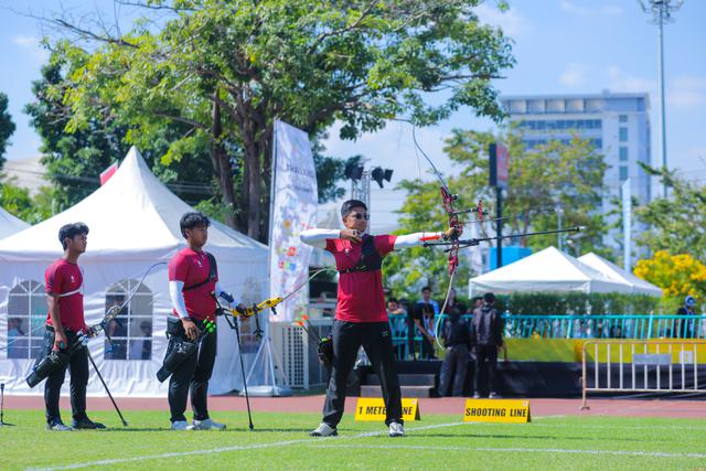 Panahan Beregu Putra Tambah Raihan Emas Indonesia di SEA Games 2025 Thailand
