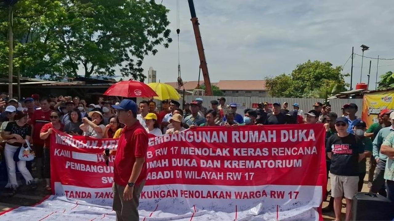 Warga Kalideres Tolak Proyek Krematorium, Pertanyakan Izin Lingkungan yang Belum Lengkap