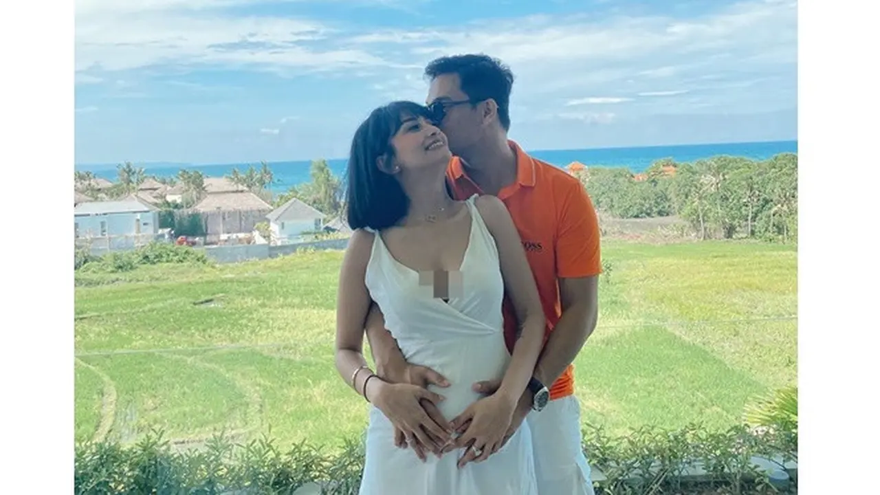 Makin Membesar, Ini 6 Potret Terbaru Vanessa Angel Pamer Perut Buncit