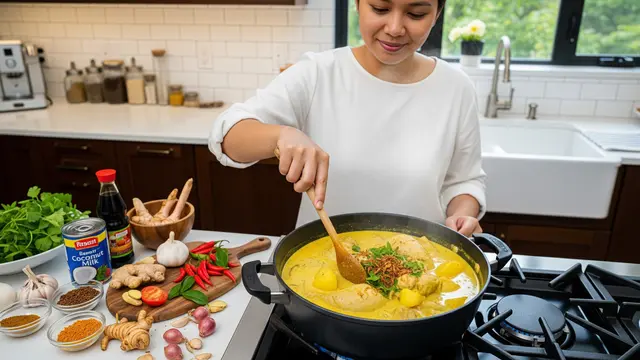 Cara Membuat Opor Ayam Jawa