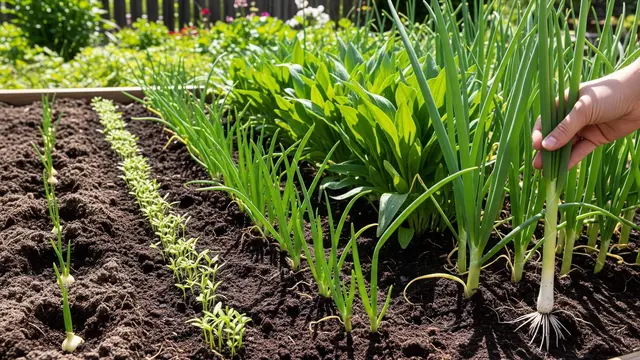 Cara Menanam Daun Bawang agar Bisa Dipanen Sepanjang Tahun