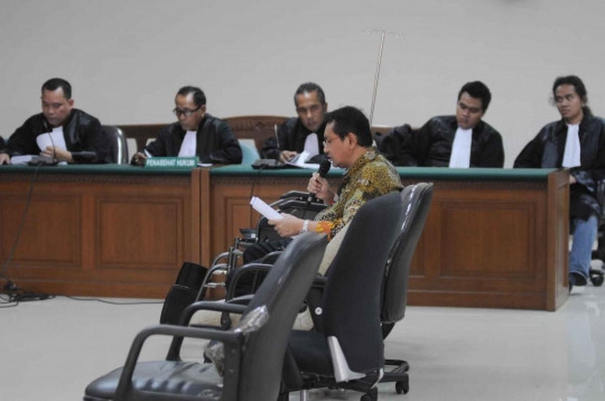 Sudah sehat, Udar Pristono kembali jalani sidang pledoi