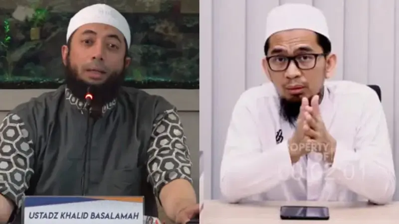 Ustadz Khalid Basalamah dan Ustadz Adi Hidayat atau UAH