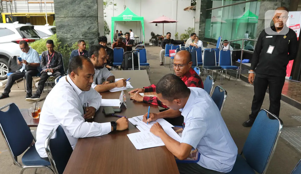 Ketua Mahkamah Konstitusi (MK) Suhartoyo mengingatkan, pendaftaran sengketa pilkada ke MK diajukan paling lambat tiga hari kerja setelah Komisi Pemilihan Umum (KPU) menetapkan perolehan suara. (Liputan6.com/Herman Zakharia)