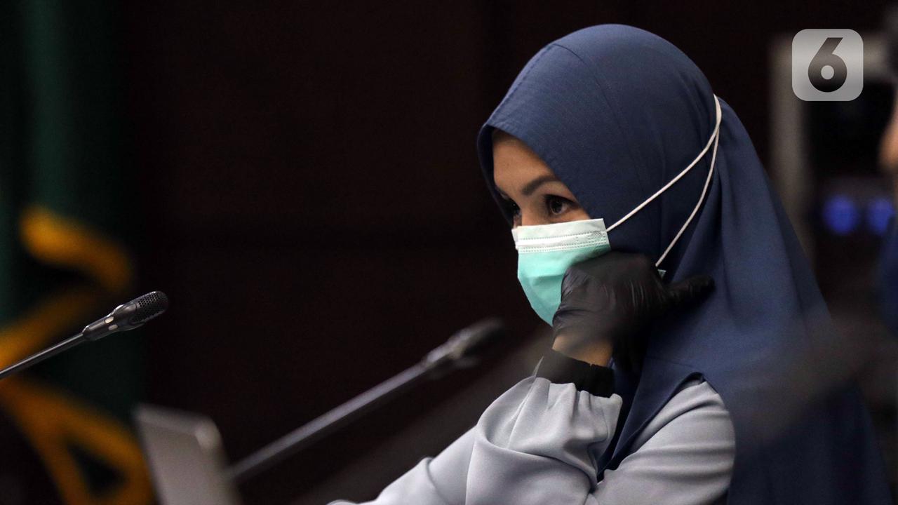 FOTO: Sidang Lanjutan Pinangki Sirna Malasari Simak Kesaksian Andi Irfan Jaya