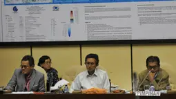 Rapat pertama pasca Pilpres ini digelar terbuka di gedung ruang rapat Komisi II Gedung DPR, Senayan, Jakarta, Senin (1/9/14). (Liputan6.com/Johan Tallo)