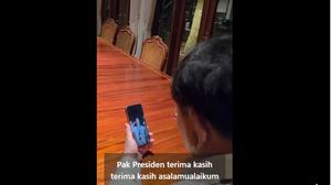 Lewat Video Call, Prabowo Ucapkan Selamat ke Tim Bulu Tangkis Usai Emas Pertama Asian Games