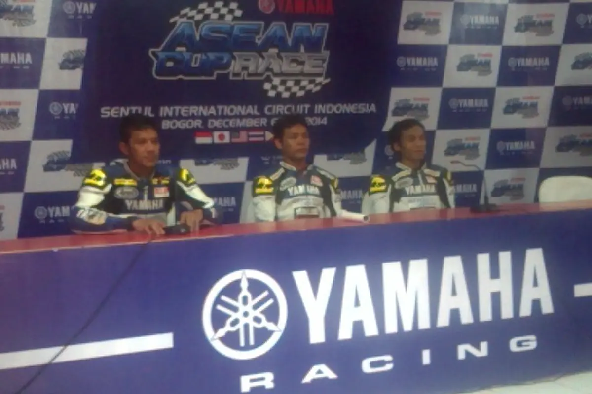 Pembalap "Merah Putih" Berjaya di Yamaha ASEAN Cup Race