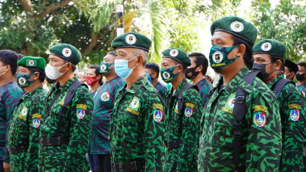 Anggota Brikade Ka'bah Jombang menggelar pendidikan dan latihan dasar (Diklatsar). (Foto: Istimewa)