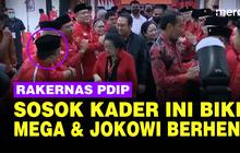 VIDEO: Sosok Ini Bikin Megawati & Jokowi Berhenti Sampai Ajak Bicara di Rakernas PDIP