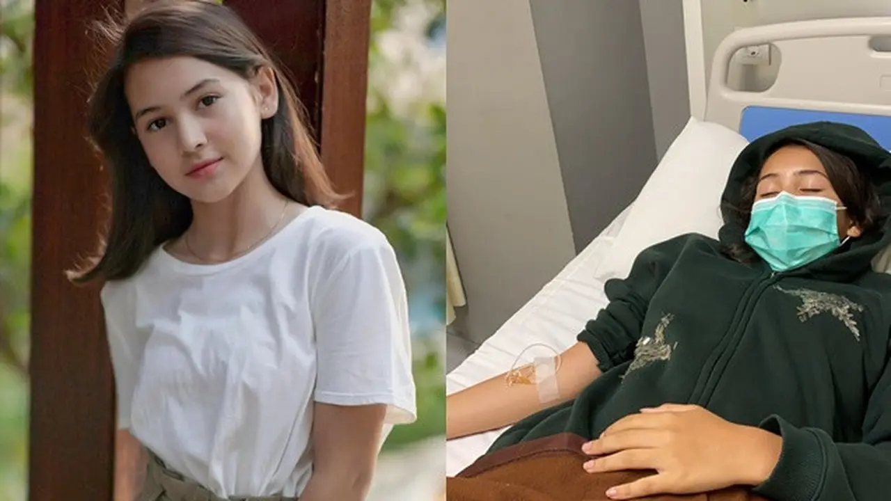 Jatuh Sakit, Ini 6 Potret Kondisi Sandrinna Michelle 'Dari Jendela SMP' Dirawat di RS