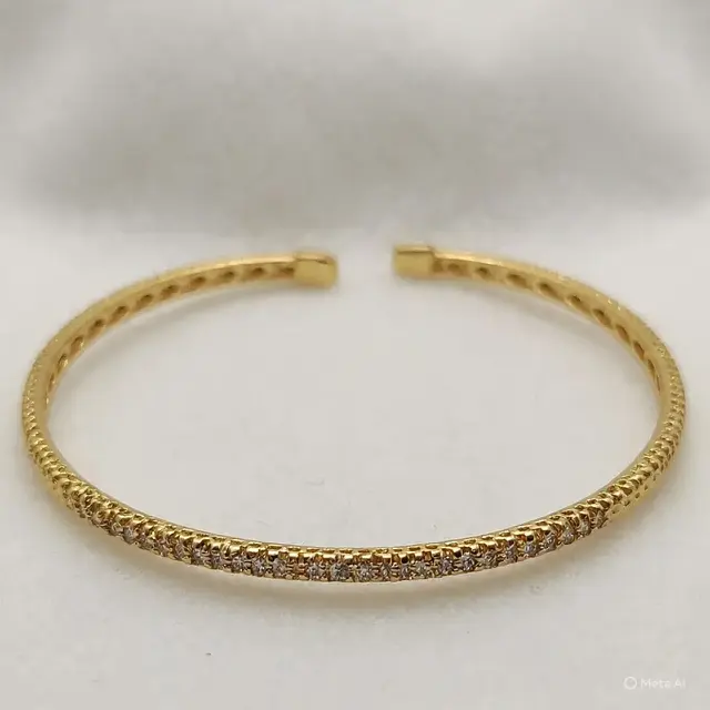 Gelang Emas Model Cuff Terbaru