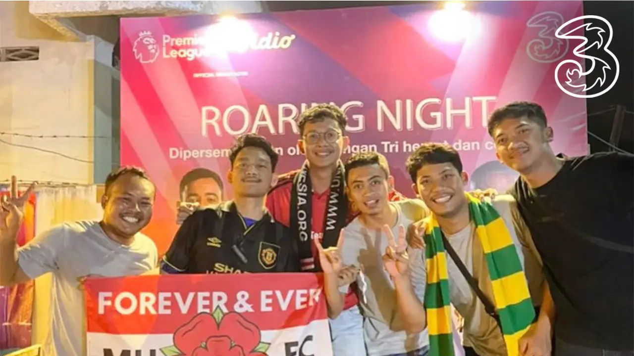 Nobar MU - Dipersembahkan Oleh Jaringan Hemat dan Cepat Tri.