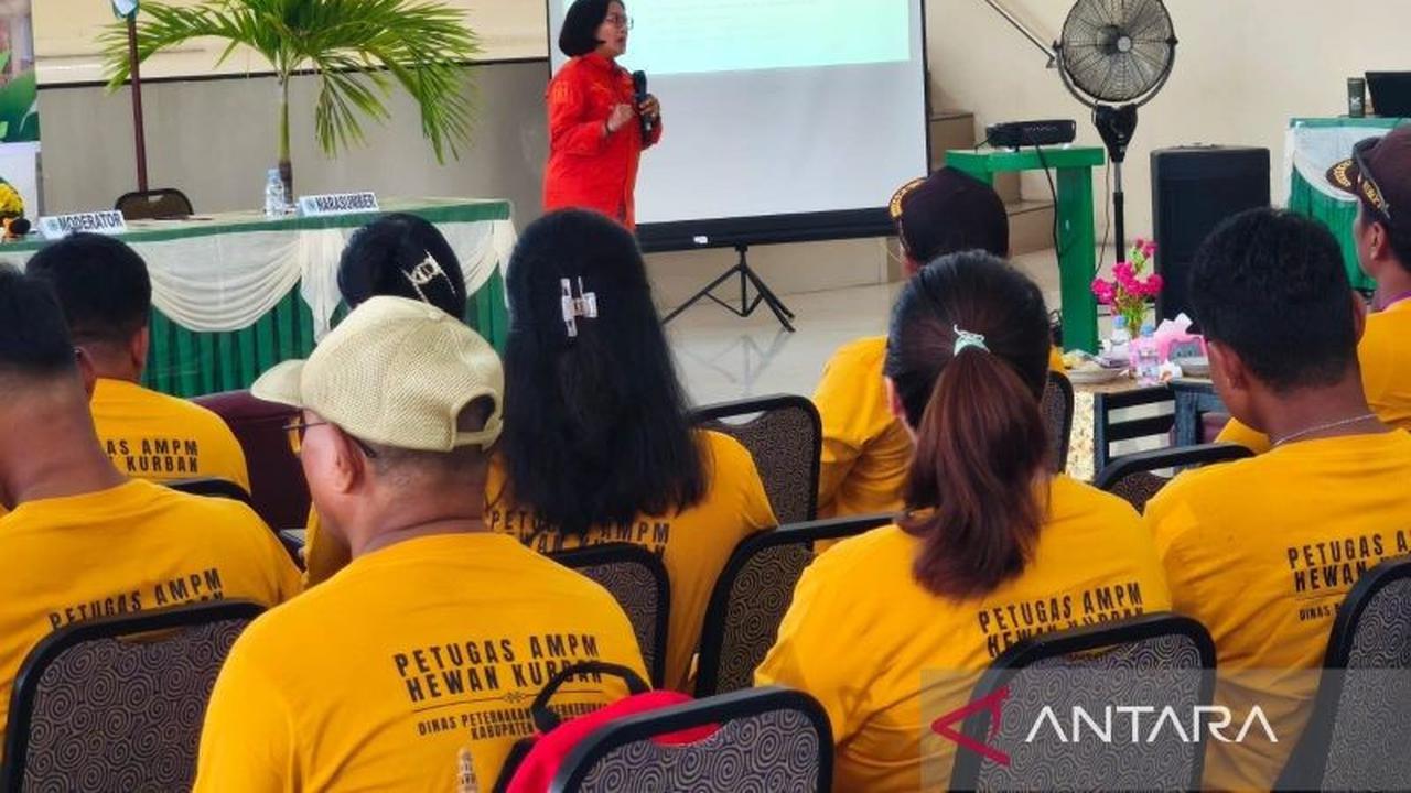 Disnak Nabire Kerahkan 26 Petugas Jamin Kesehatan Hewan Kurban Jelang Idul Adha