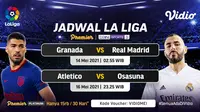 Streaming La Liga Spanyol Pekan Ini di Vidio. (Sumber : dok. vidio.com)