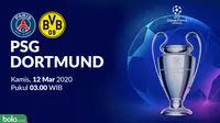 Saksikan Live Streaming Exclusive Liga Champions PSG vs Borussia Dortmund di Vidio