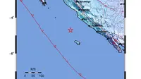 Gempa M 5,2 mengguncang wilayah Enggano Bengkulu. (Dok BMKG)