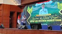 Gubernur Jawa Tengah Ahmad Luthfi dalam acara Central Java Investment Business Forum (CJIBF) 2025 di Hotel Bidakara, Jakarta, Selasa (29/7/2025). (Liputan6.com/Maulandy)