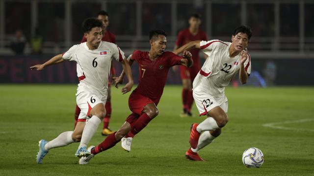 Indonesia U-19 vs Korea Utara U-19