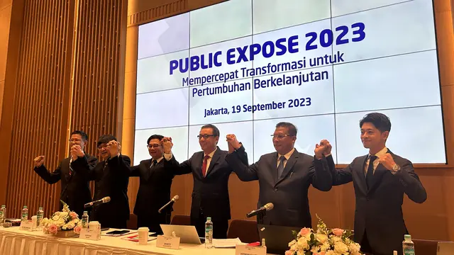 Paparan publik PT Asuransi Jiwa Sinarmas MSIG Tbk (LIFE) atau Sinarmas MSIG life, Selasa (19/9/2023). (Foto: Liputan6.com/Elga N)