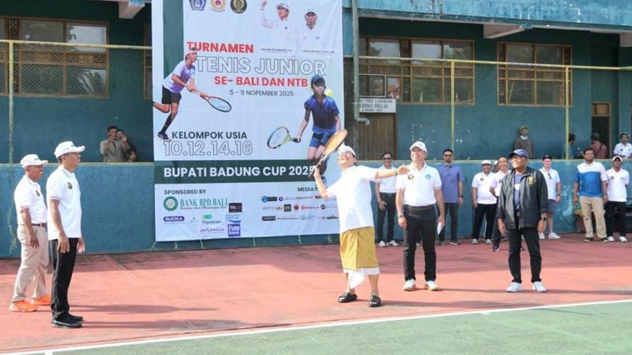 Bupati Badung Cup 2025 Jaring Bibit Unggul Tenis Junior untuk Kancah Nasional