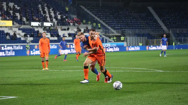 FOTO: Belanda Tahan Imbang Italia di UEFA Nations League