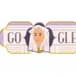 Gambar seorang perempuan bernama Roehana Koeddoes menghiasi laman mesin pencari Google atau Google Doodle hari ini. (Foto: Tangkapan Layar)