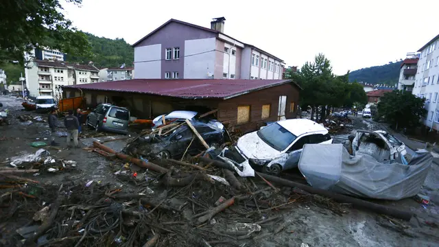 Usai Kebakaran Hutan, Banjir Melanda Turki