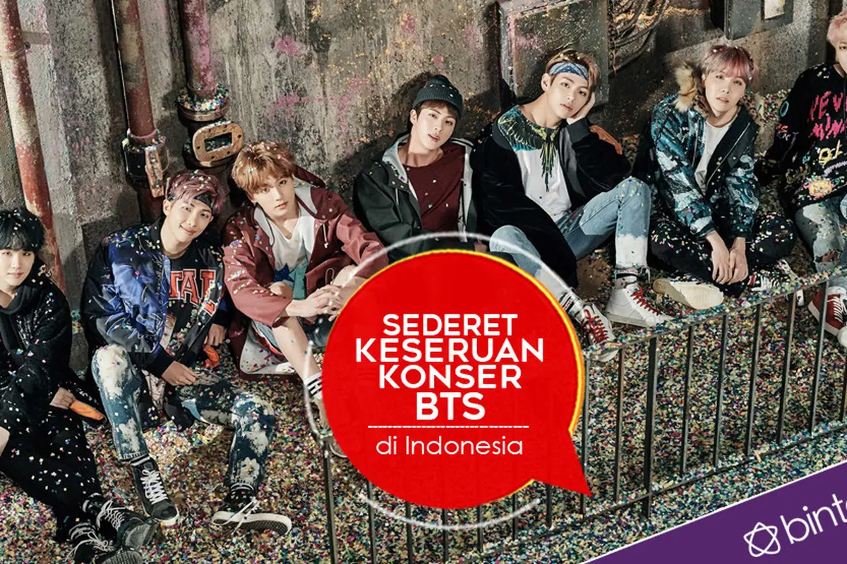 [Bintang] Sederet Keseruan Konser BTS di Indonesia