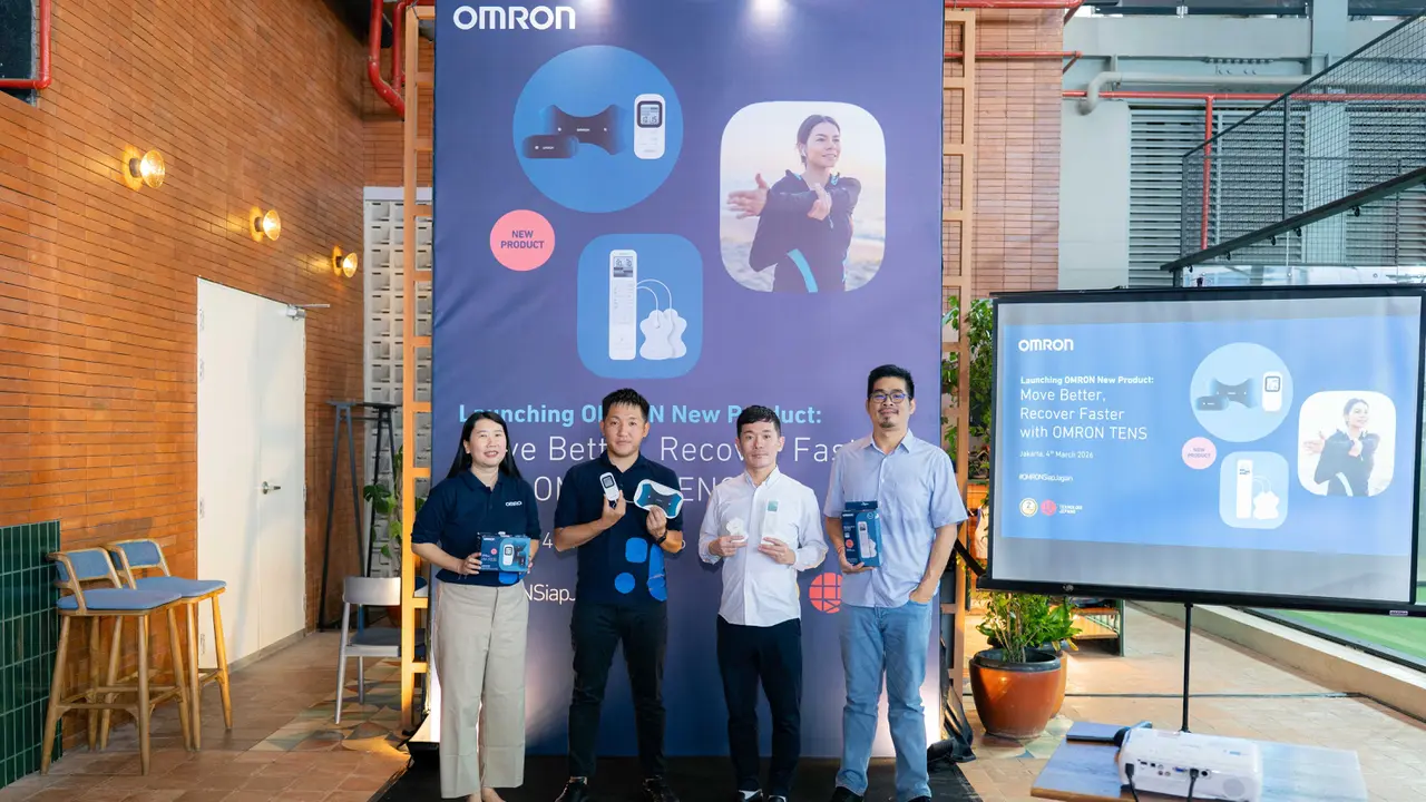 Pemulihan setelah olahraga penting untuk cegah cedera. OMRON hadirkan teknologi TENS untuk bantu redakan nyeri otot dan sendi. (Foto: Ist)