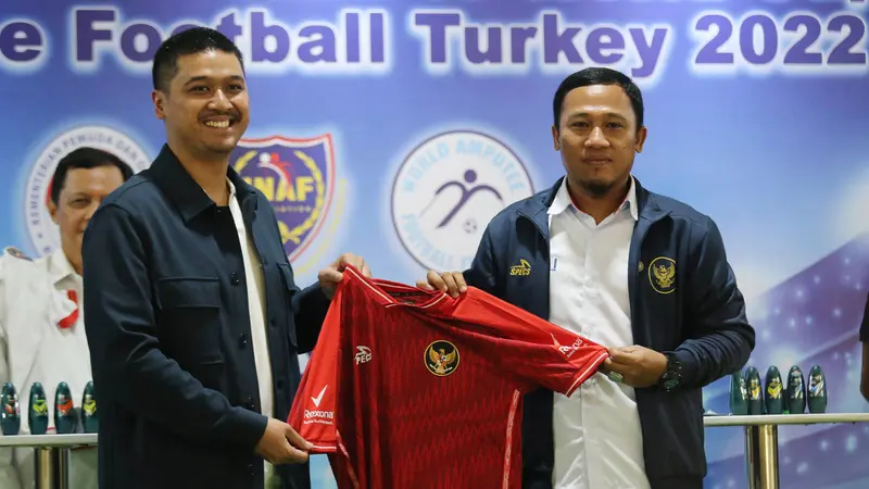 Kerja Sama Dukung Timnas Garuda INAF Menuju Piala Dunia Sepak Bola Amputasi 2022