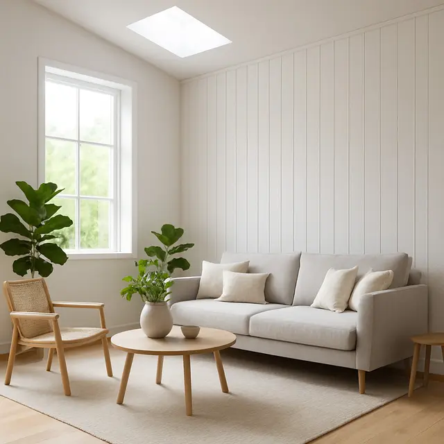 Desain Rumah dengan Wall Panel (Image by ChatGPT)