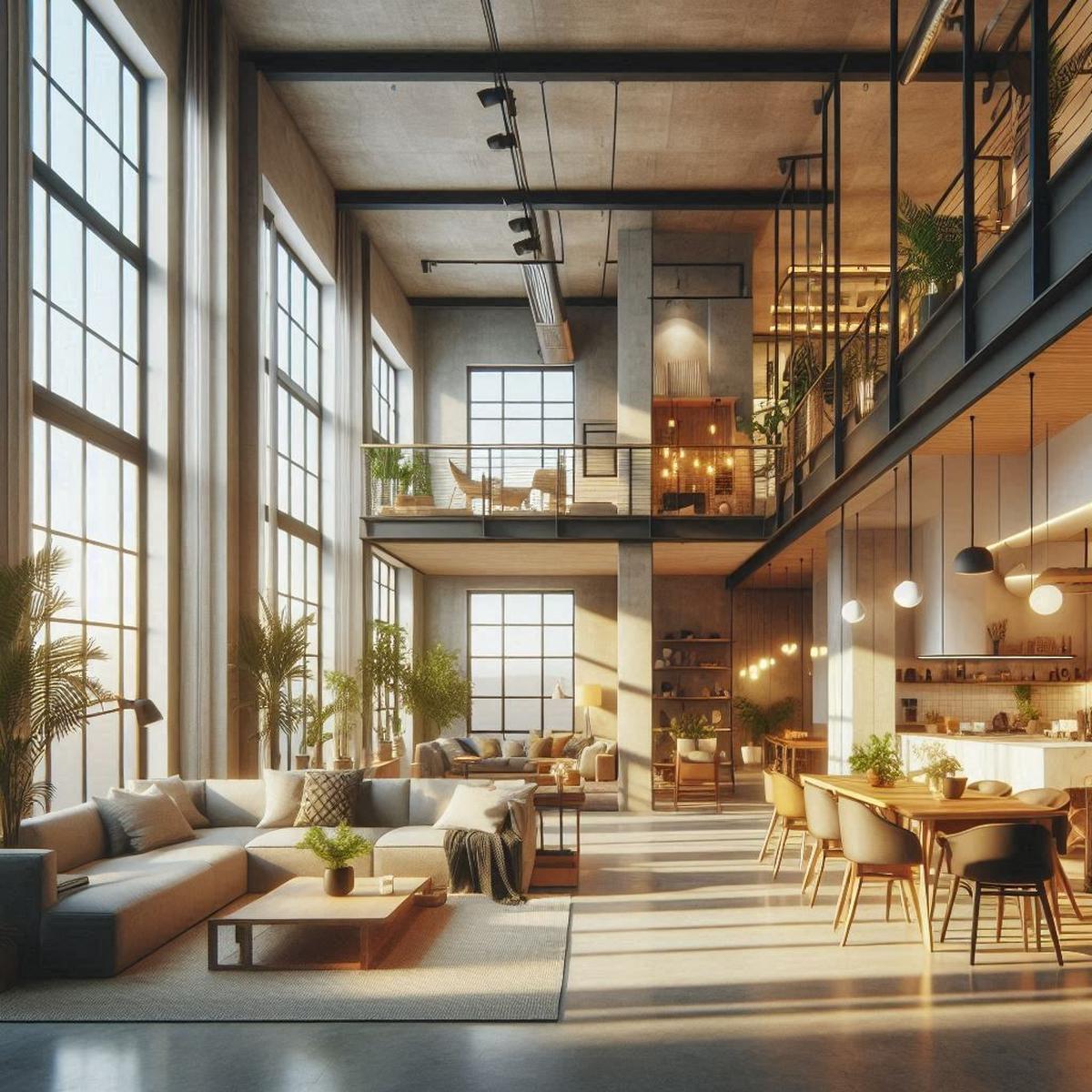 Desain Rumah Minimalis Loft