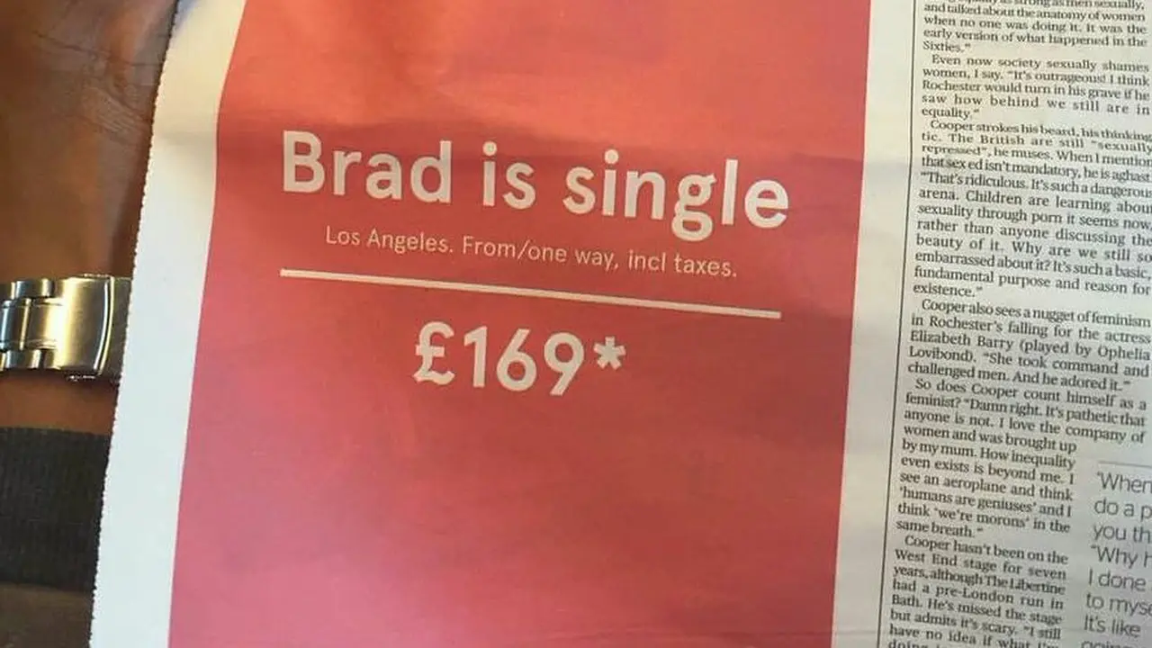 [Bintang] Iklan Jasa Penerbangan dan Produk 'Brangelina' Ini Bikin Ngakak