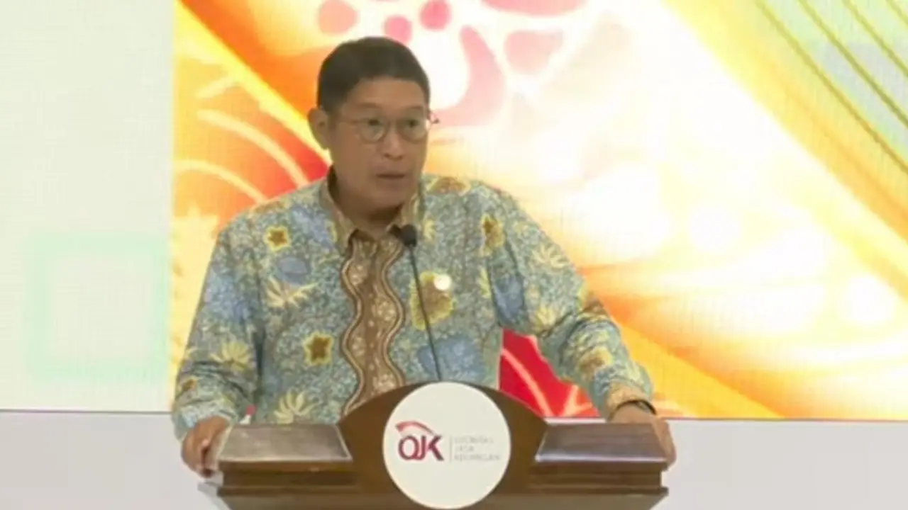 Kepala Eksekutif Pengawas Pasar Modal, Keuangan Derivatif, dan Bursa Karbon Otoritas Jasa Keuangan (OJK), Inarno Djajadi. (Foto: Liputan6.com/Gagas YP)