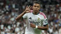 Hasil Liga Spanyol: Kylian Mbappe Hattrick, Real Madrid Bungkam Real Sociedad di Santiago Bernabeu