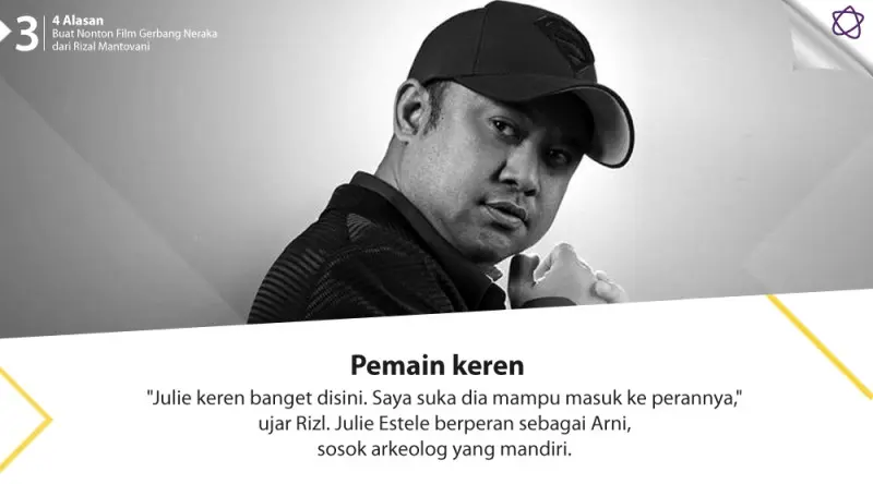 4 Alasan Buat Nonton Film Gerbang Neraka dari Rizal Mantovani.  (Digital Imaging: Nurman Abdul Hakim/Bintang.com)